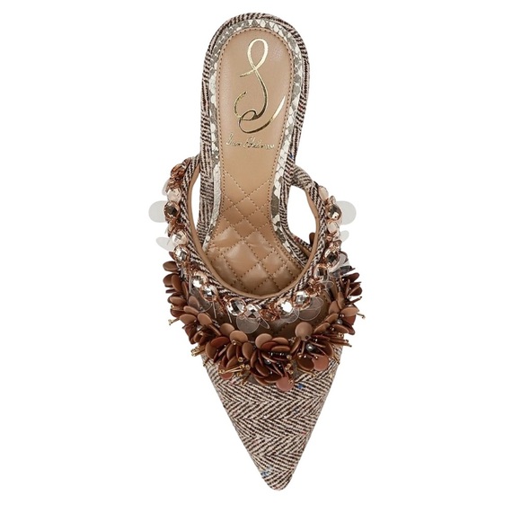 Sam Edelman Athena Embellished Mule Heels – Size 6M | NWT | MSRP $160 - Picture 3 of 5